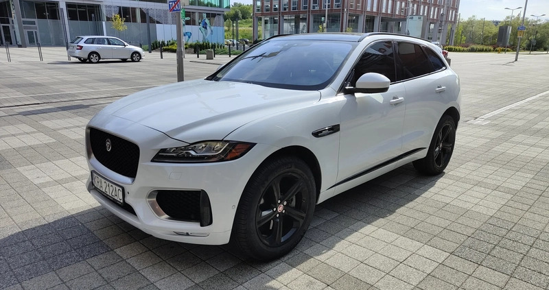 Jaguar F-Pace cena 115000 przebieg: 128000, rok produkcji 2018 z Międzyrzec Podlaski małe 529
